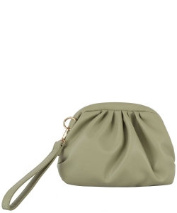 Small Frame Pouch Clutch Bag DX-0186 SAGE